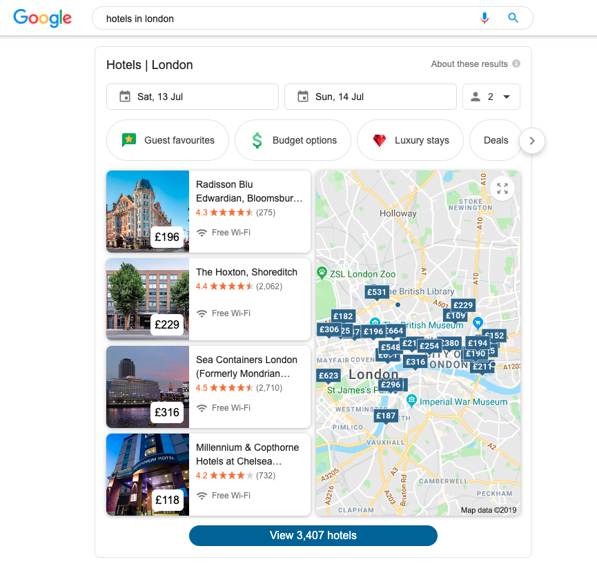 Google Hotels Booking Sync for Profitroom
